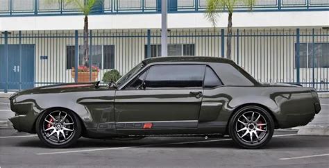 This Widebody 1966 Mustang Is A Street Soldier Hot Cars