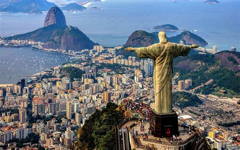 Christ The Redeemer Statue Rio De Janeiro Brazil Mystery Wallpaper