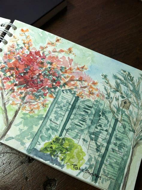 Watercolor Sketchbook By Tisha Sheldon I Love The Reflections Of The