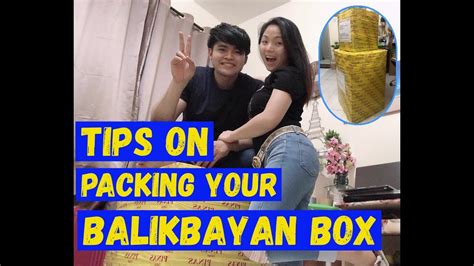 Tips On How To Pack Your Balikbayan Box OFW LIFE Mark And Diane YouTube