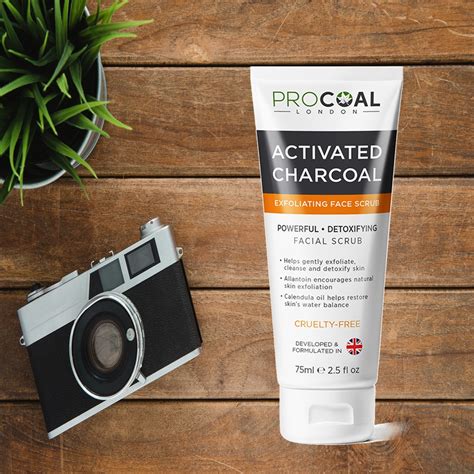 Procoal Activated Charcoal Exfoliating Face Scrub