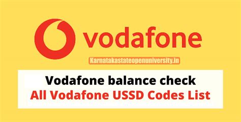 All Vodafone Ussd Codes New List Balance Check Validity Check Recharge Benefits In Detail
