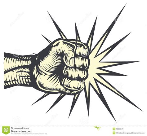 Fist Punching Royalty Free Stock Images Image 19093579