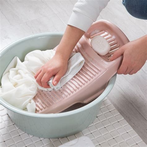 Padded Washboard Small Wash Clothes Non Slip Washboard Home Laundry Tub