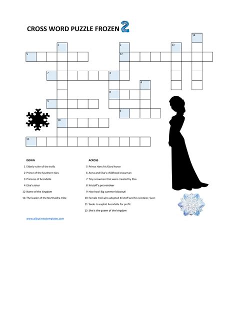 Printable Movie Trivia Crossword Puzzles - Trivia Printable
