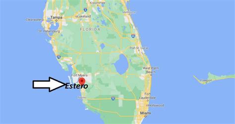 Where Is Estero Florida What County Is Estero Fl In Where Is Map