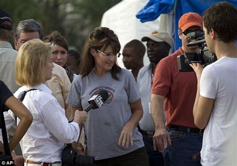 Ready For Her Close Up Sarah Palin Lands In Haiti Where They Dont