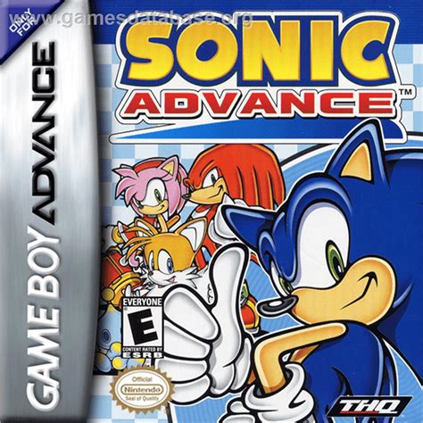 Sonic Advance Nintendo Game Boy Advance Games Database
