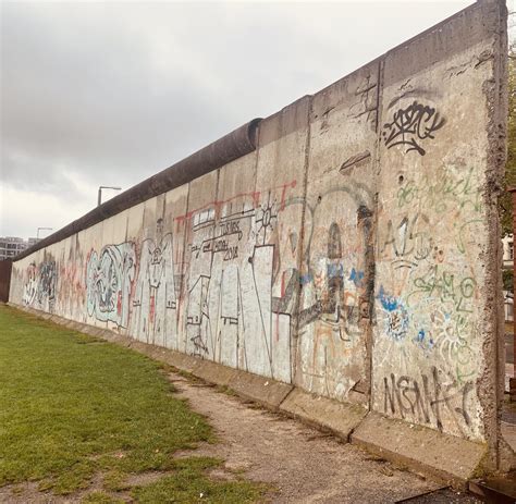Berlin Wall Remnants Remain A Symbol Of Cold War Determination Of People To Return To