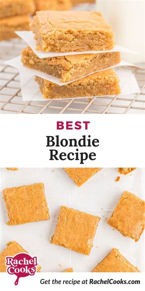 Best Blondie Recipe One Bowl Recipe Rachel Cooks