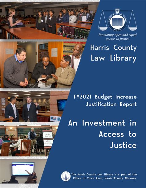Budget — Harris County Robert W Hainsworth Law Library