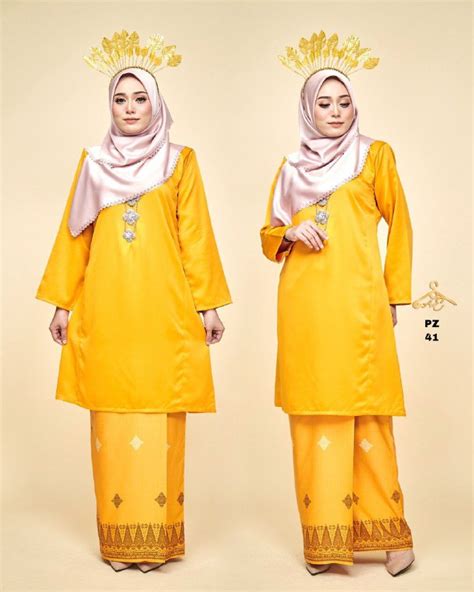 Baju Kurung Pahang Songket Azana Baju Kurung Pahang Saeeda Collections