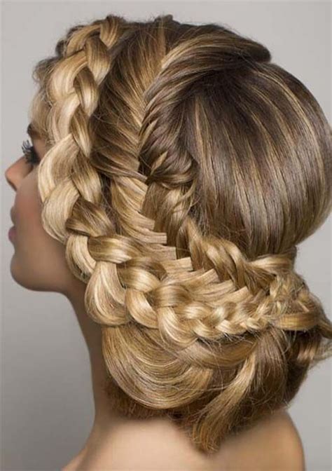 100 Ridiculously Awesome Braided Hairstyles Braided Updo Quick Braids