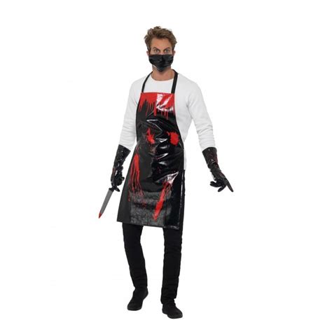 Bloody Surgeonbutcher Kit Adult Costume Mens Costumes From A2z