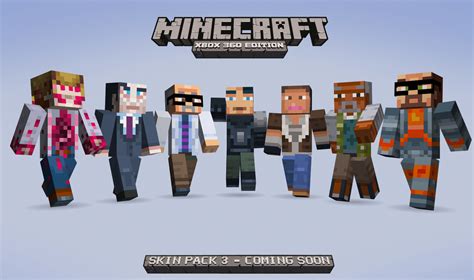 Tercer Pack De Skins Para El Minecraft Xbox 360 Edition