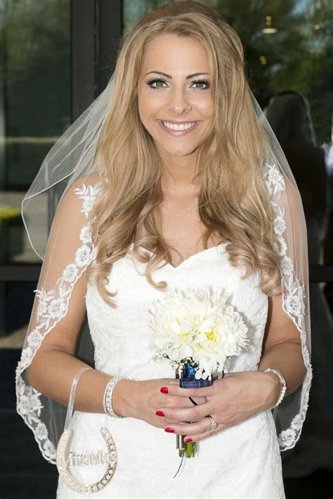 My Beautiful Bride With Lots Of Body And Curls To Her Hair For The Big Day Make Up By Gemma