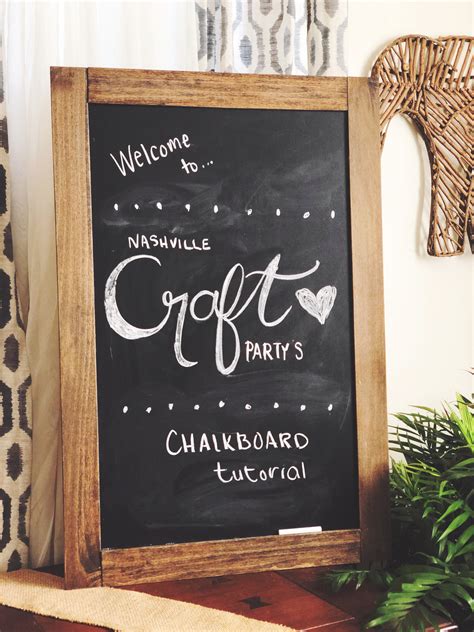 How To Build A Chalkboard From Scratch