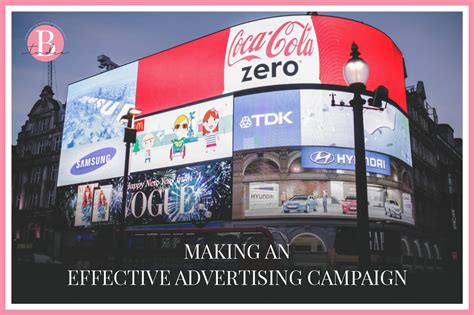 Effective Advertising Campaigns