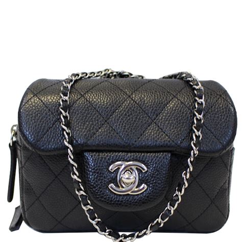 Chanel Classic Mini Flap Quilted Lambskin Crossbody Bag