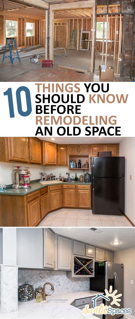 10 Things You Should Know Before Remodeling An Old Space Sunlit