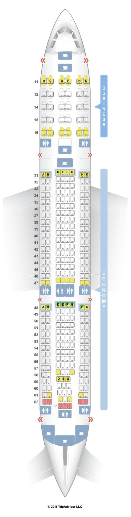 Seatguru Seat Map Hong Kong Airlines