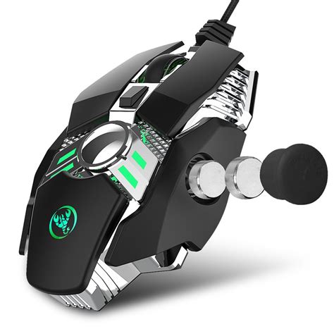 Tsv Rgb Gaming Mouse Backlit Wired Ergonomic 7 Buttons Programmable