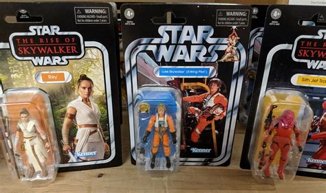 Star Wars The Rise Of Skywalker Vintage Toys Wave 1 Revealed Swnn