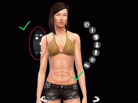 Belly Piercing Set 2 At 19 Sims 4 Blog Sims 4 Updates