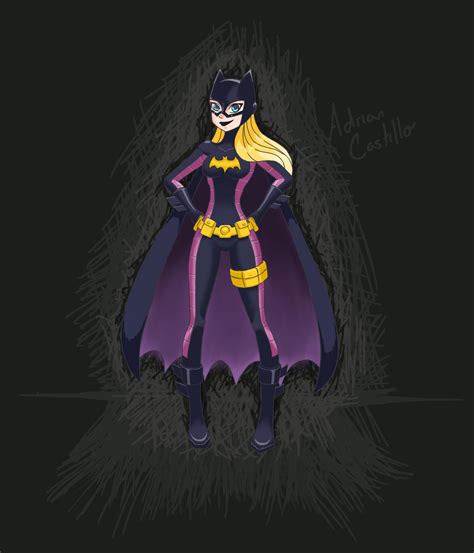 Batgirl Stephanie Brown By Adrian Castillo On Deviantart
