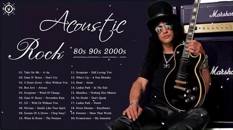 Acoustic Rock Songs 80s 90s 2000s Best Rock Music Ever Playlist Youtube