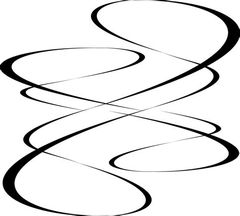 Curved Lines Curves Black And · Free Vector Graphic On Pixabay