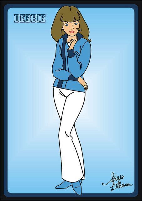 Hanna Barbera Debbie From Speed Buggy 人物 画