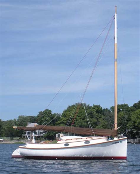 Herreshoff America Catboat 18 1976 Bristol Rhode Island Sailboat