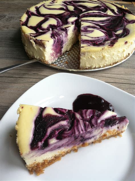 Blueberry Swirl Cheesecake Kitchen Moments