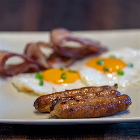 Organic Pork Traditional Breakfast Sausages Fully Cooked Mclean