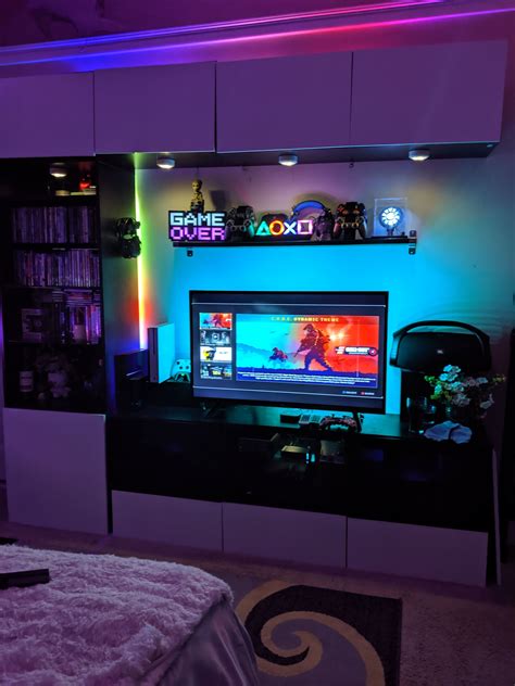 Pin By Creative Klarity On Personal Gaming Room Gaming Room Setup