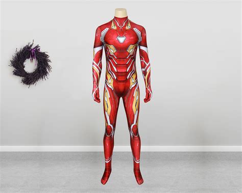 Avengers Endgame Iron Man Costume Cosplay Nanotech Suit Tony Etsy Canada