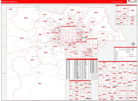Maricopa County Zip Code Map - Map Of France And Italy