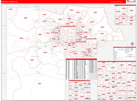 Discovering Maricopa County Zip Code Map Map Of France