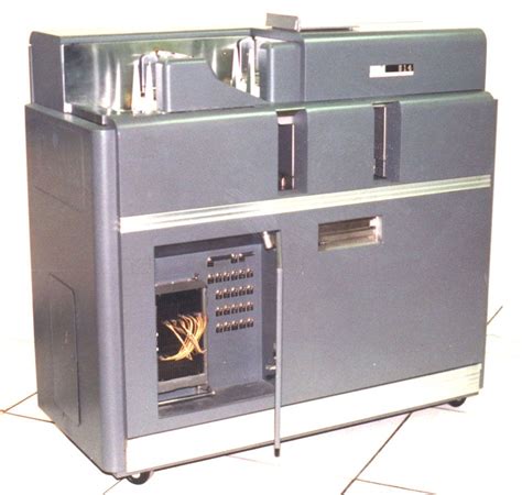 A keypunch is a device for precisely punching holes into stiff paper cards at specific locations as determined by keys struck by a human operator. IBM Punch Card Duplicator | Old computers, Computer ...
