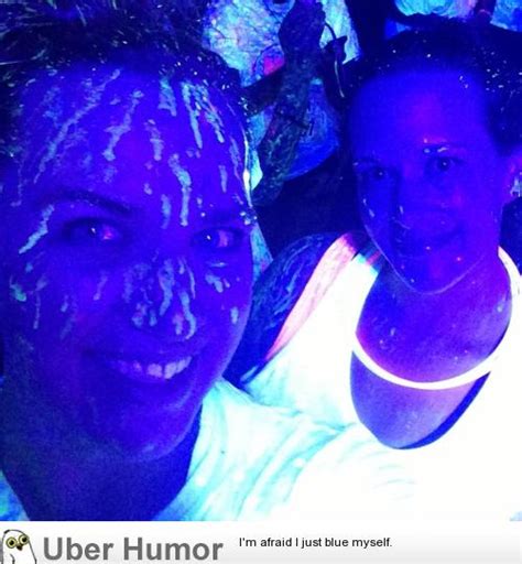 My Old Teacher Went To A Black Light Party I Dont Think She Gets Why