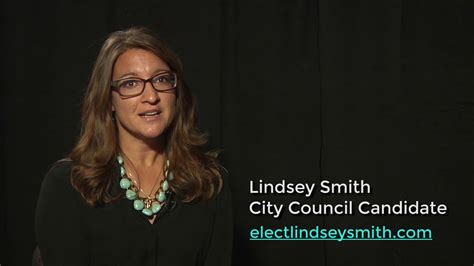 Lindsey Smith City Council Candidate Youtube
