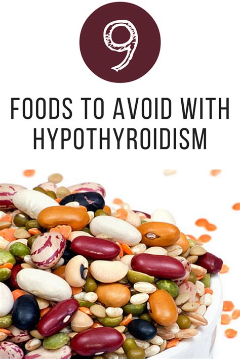 9 Foods To Avoid With Hypothyroidism Hypothyroid Diet Everyday