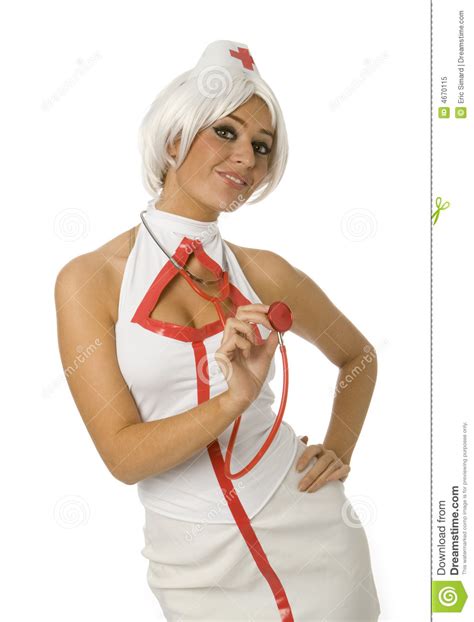 Infirmière Sexy Image éditorial Image Du Contact