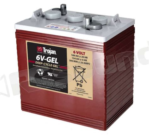 Trojan 6v Gel Deep Cycle Batterie Per Avviamento E Servizi Batteri
