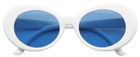 Sunglassup Super Retro Elite Pop White Clout Goggles Oval Cobain