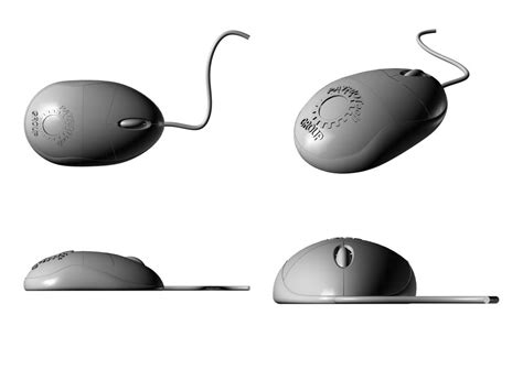 Bashirs Blog 3d And 4d Model Of A Computer Mouse