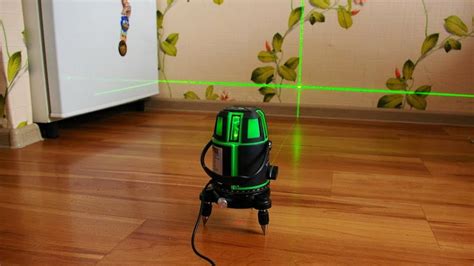 The laser is able to self level itself on the horizontal plane while the vertical plane can be manually manipulated. Best laser level home depot - YouTube