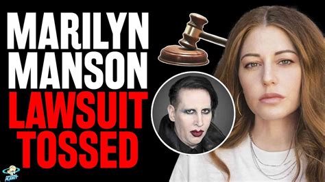 judge tosses lawsuit against marilyn manson by ex girlfriend ashley morgan smithline youtube