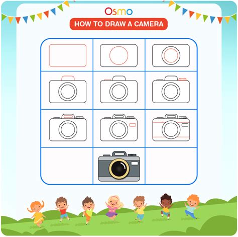 How To Draw A Camera A Step By Step Tutorial For Kids